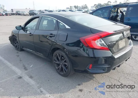 2019 Honda Civic Sport from USA, damaged, VIN 19XFC2F85KE206211